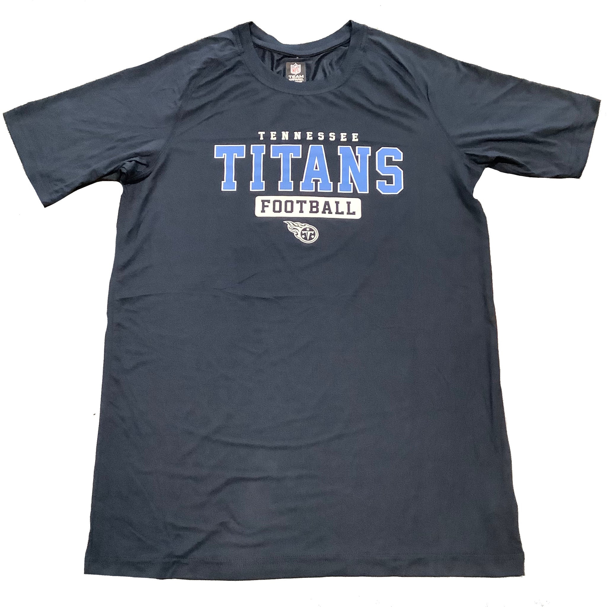 Tennessee Titans Varsity Dri Fit T-Shirt - Blue