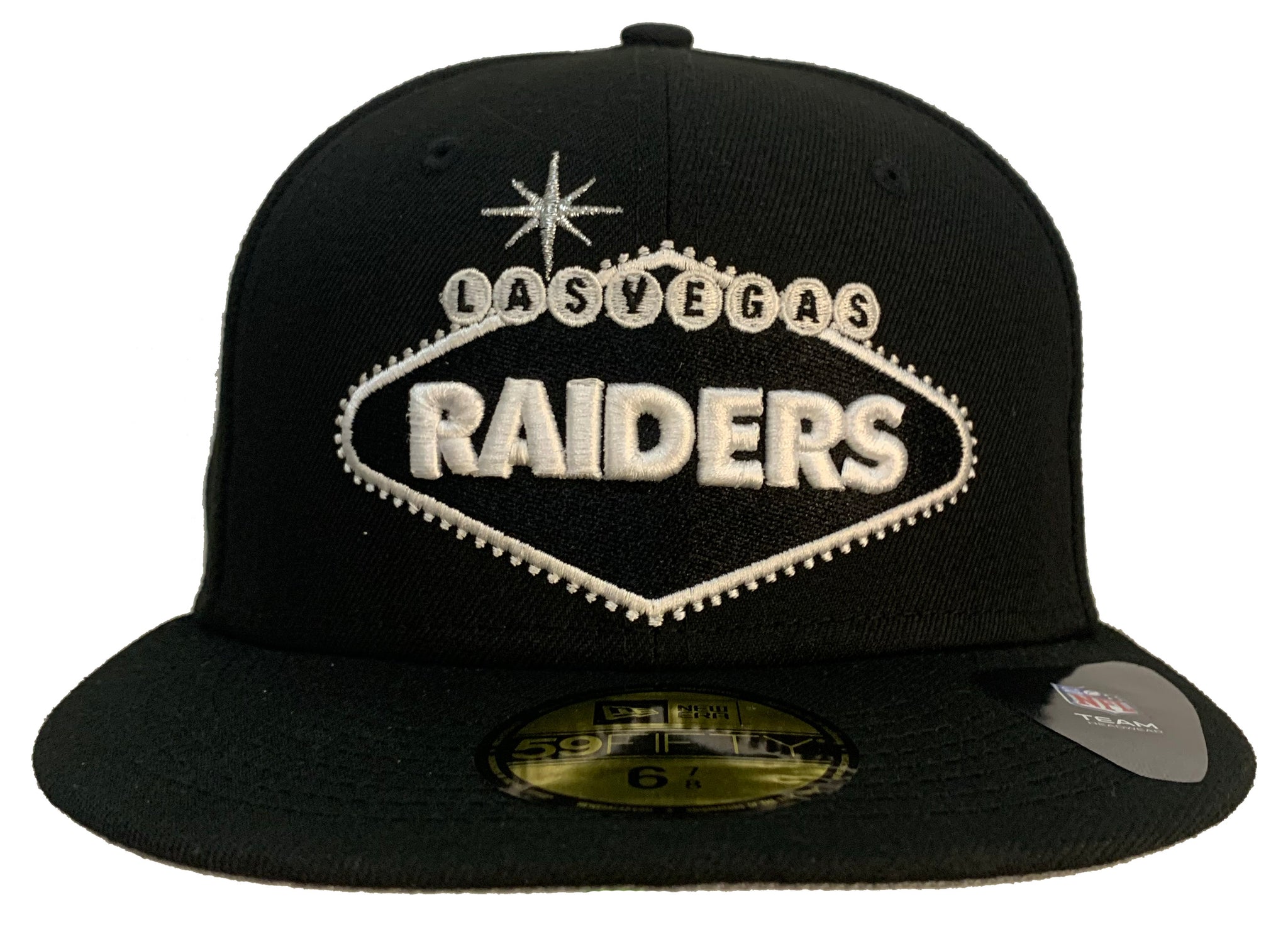 Las Vegas Raiders Welcome to Las Vegas Sign 59FIFTY Fitted Hat New Era