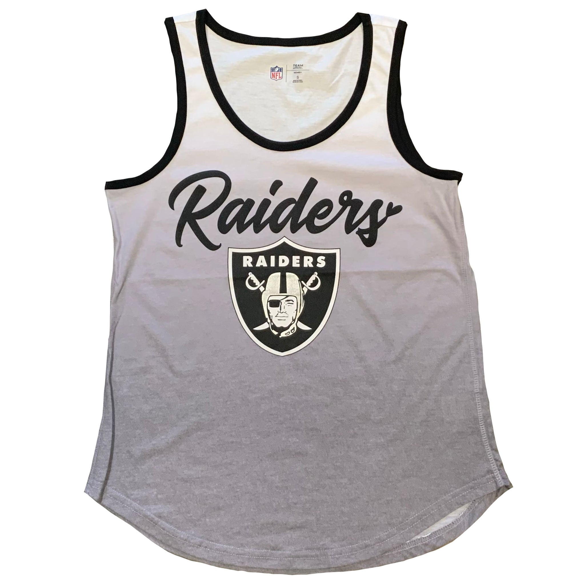 Raiders Womens Dip Dye Tank Top