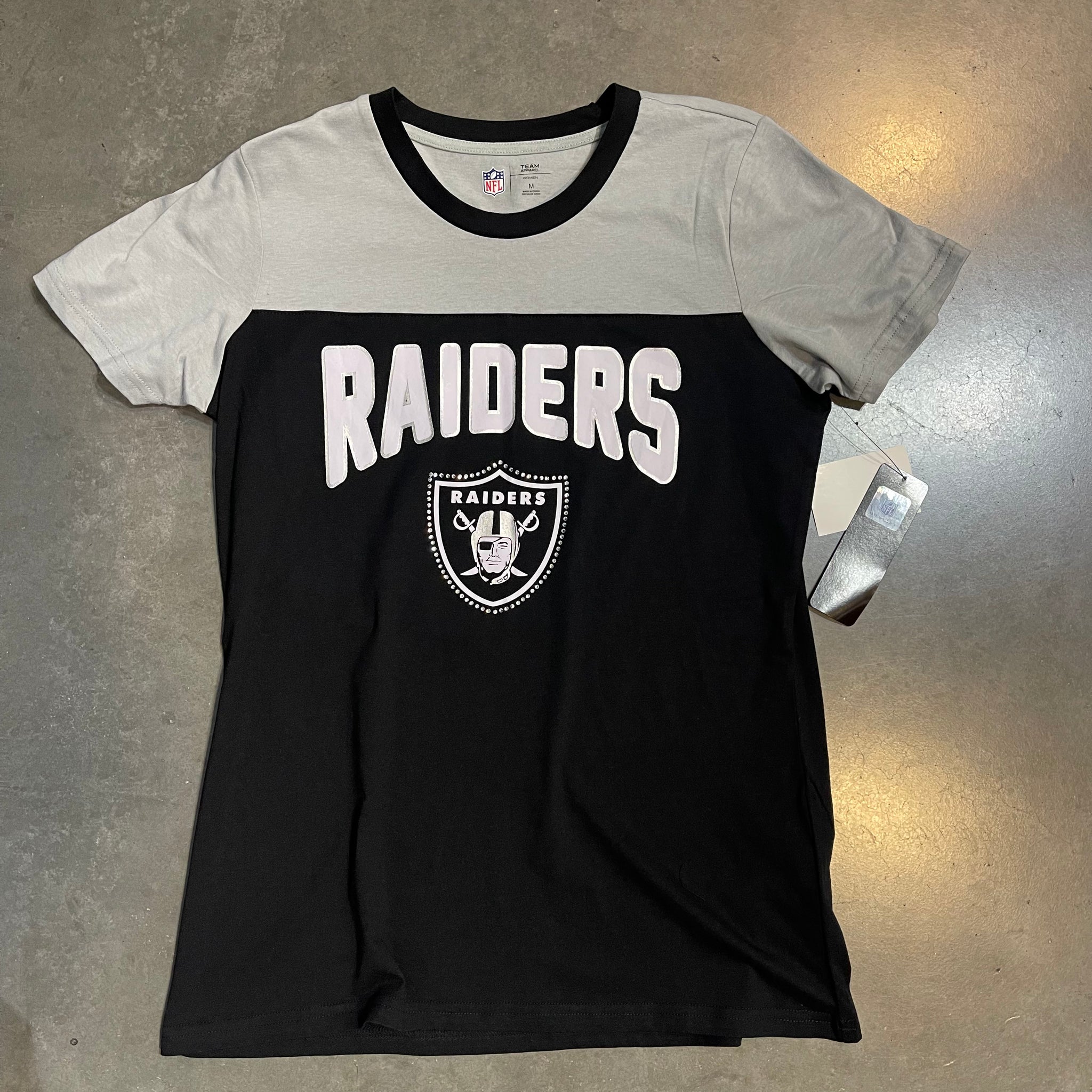 Las Vegas Raiders Women's Loud Block T-Shirt