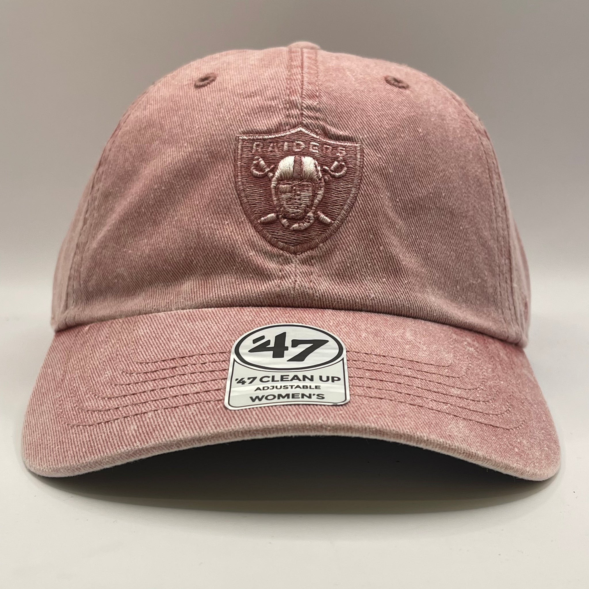 Raiders Misty Pink Vintage Clean Up Hat