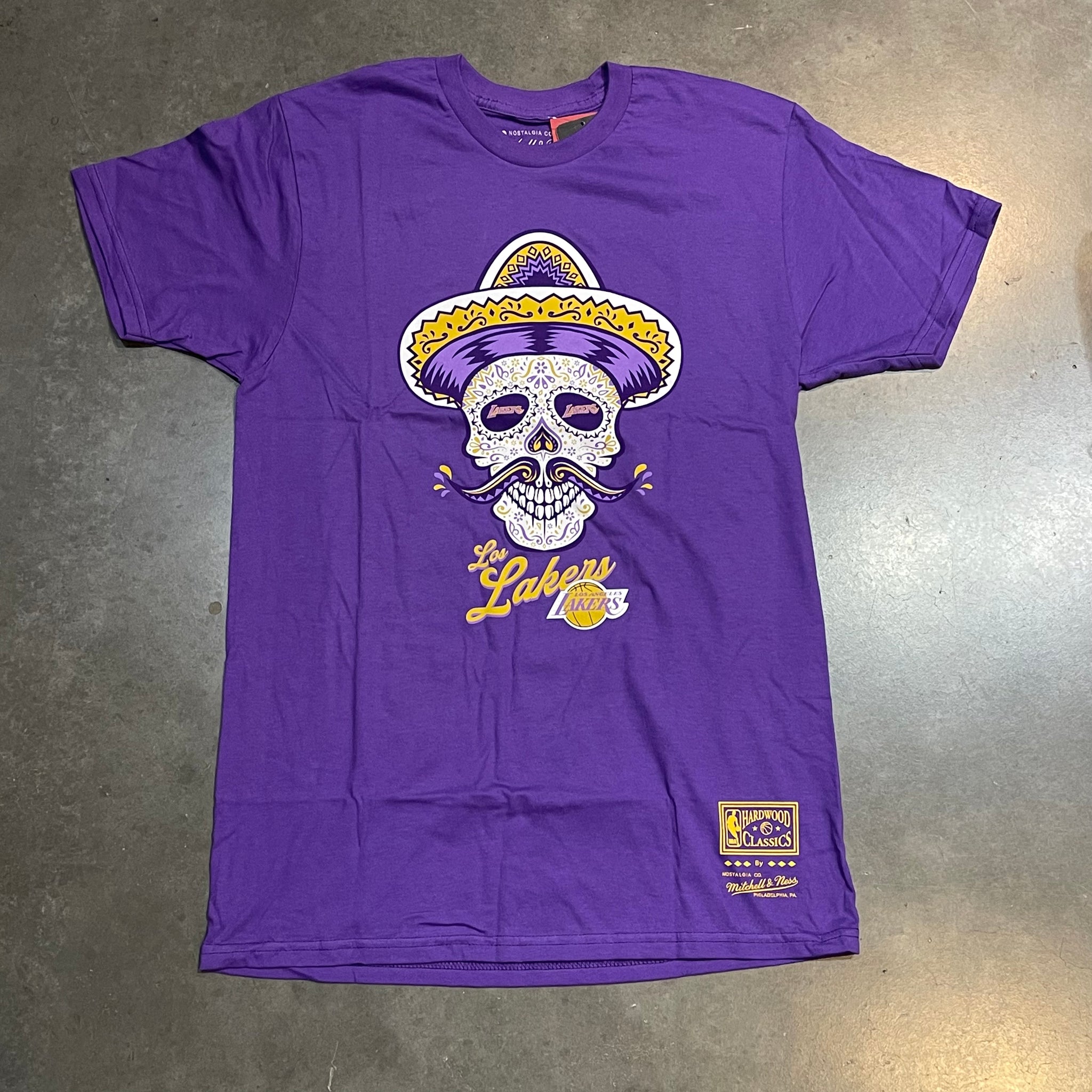 Los Angeles Lakers "Oferenda"  Day of the Dead Tee