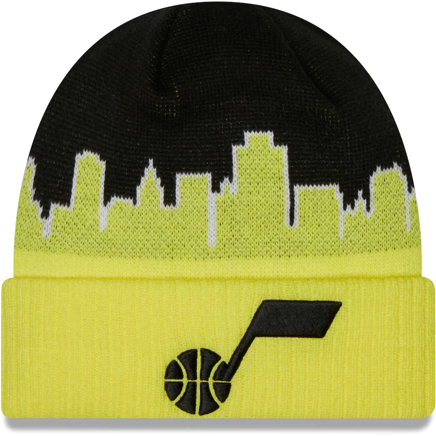 Utah Jazz New Era 2022 Tip-Off Cuffed Knit Beanie