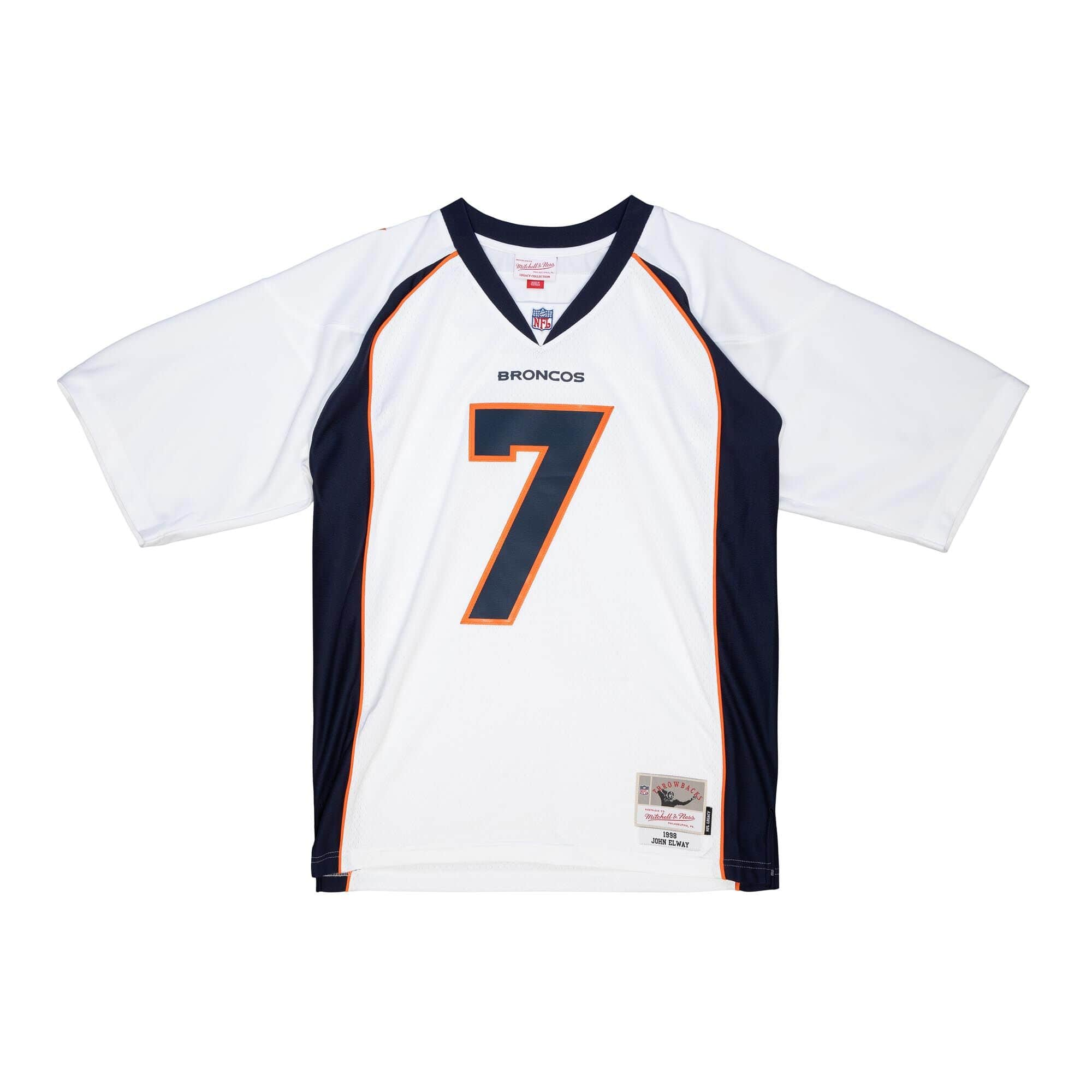 Legacy Denver Broncos John Elway 1998 White Jersey