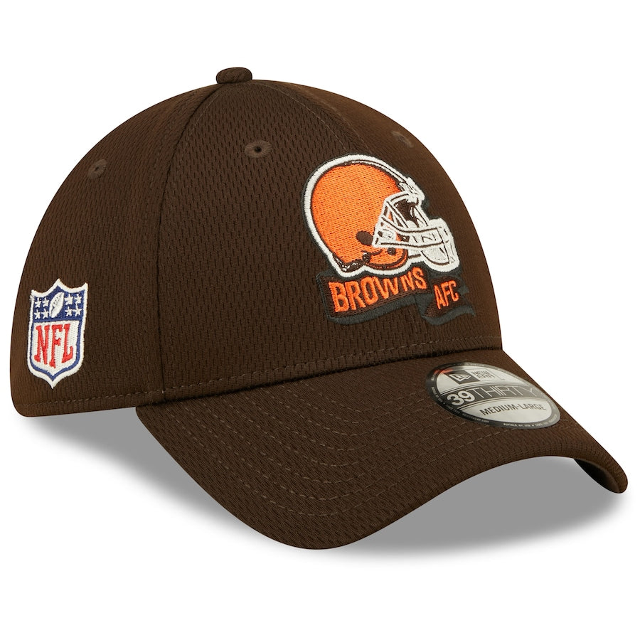 Cleveland Browns Brown 2022 Sideline 39THIRTY Coaches Flex Hat