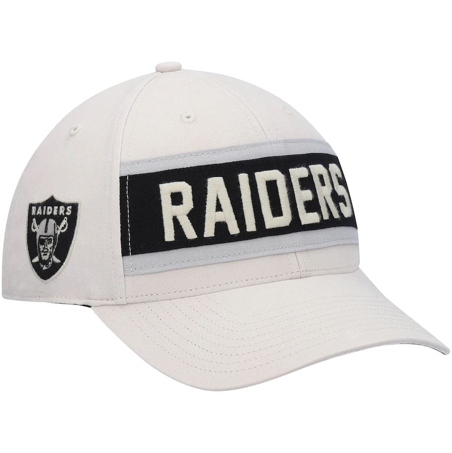 Men's Las Vegas Raiders '47 Cream Crossroad MVP Adjustable Hat