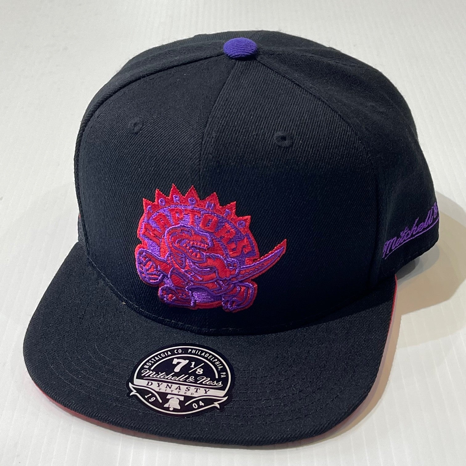 Toronto Raptors Tally Mark Fitted Hat