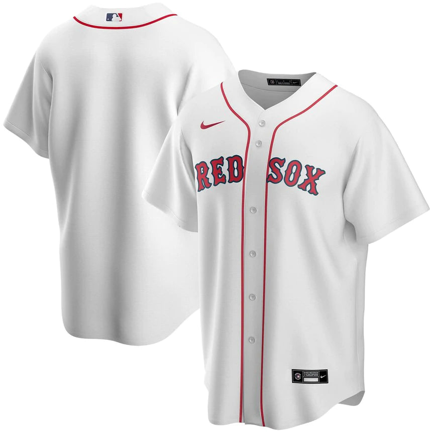 Boston Red Sox Nike White Game Baseball Jersey***