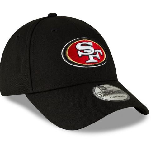 New Era Black San Francisco 49ers The League 9FORTY Adjustable Hat – Sports  Town USA