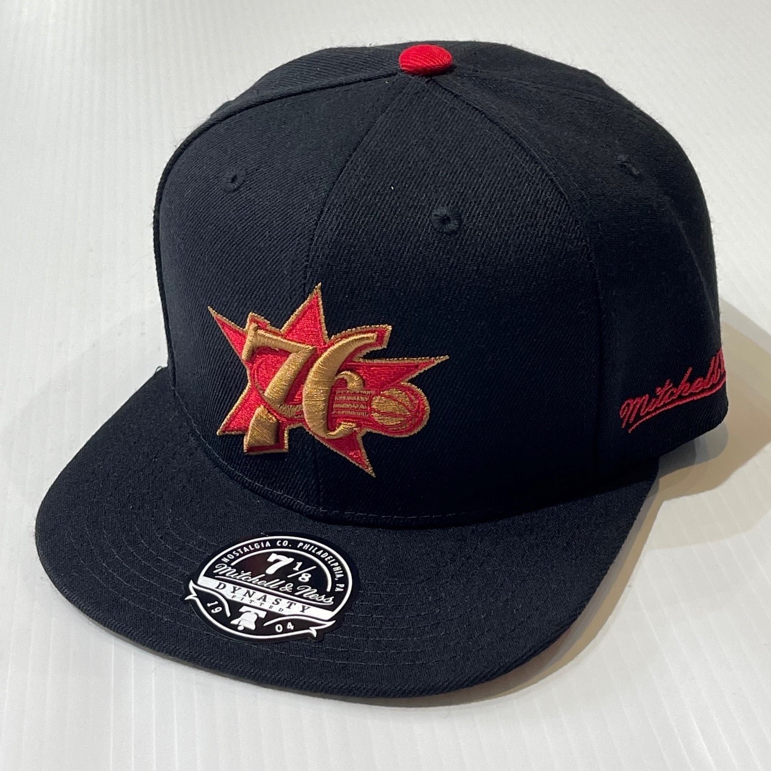 Philadelphia 76ers Sixer Forever Mitchell & Ness Fitted Hat